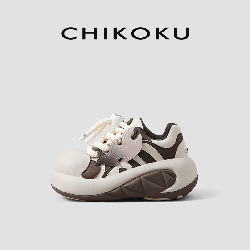 奇怪国原创丑萌鞋潮厚底休闲鞋