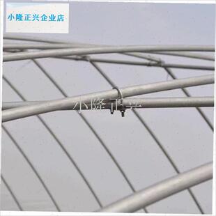 棚钢管配件eU型卡固定斜撑管棚头十字卡扣单U卡箍铁管u型管大全-