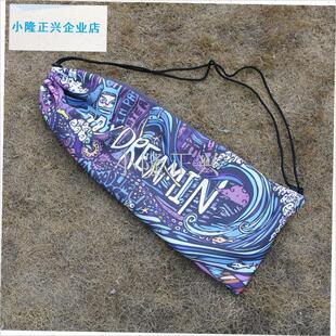 尚印花加厚绒布网球包男女拍袋包可携式球拍包T单肩斜跨训练揹包-