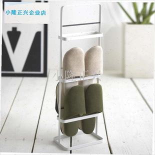 易门口鞋c架单排窄小落地立式多层铁艺宿舍经济型放拖鞋收纳架子-