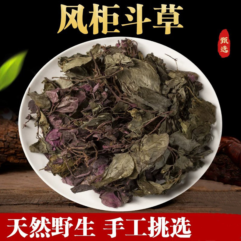 风柜斗草500g泡茶野生正宗红杆小叶特级风鼓草风谷草风骨草楮头红