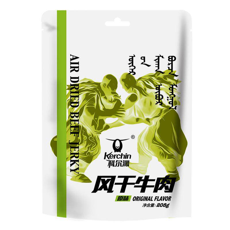 内蒙古科尔沁牛肉干手撕风干牛肉干228g/袋 牛肉干零食