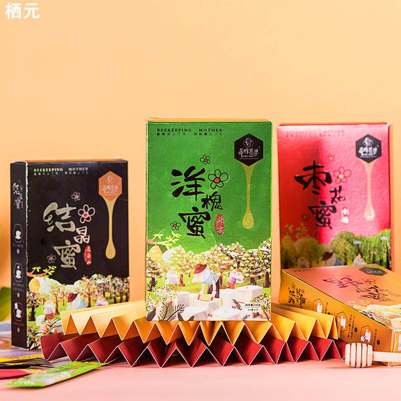袋装蜂蜜农家自产洋槐蜜野山花蜜椴树雪蜜伴手礼盒装蜂蜜