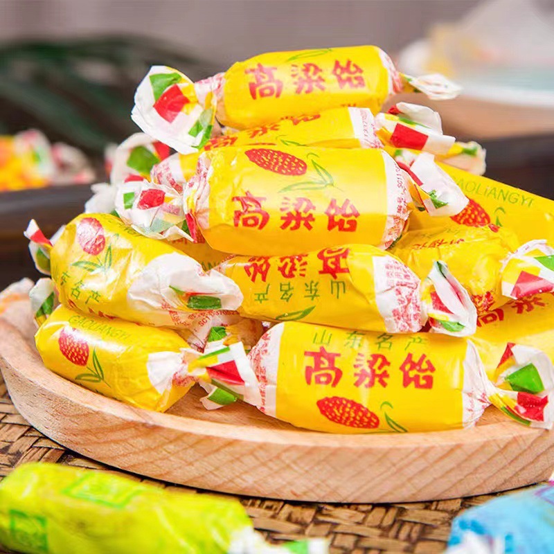 山东特产高梁饴软糖怀旧水果喜糖