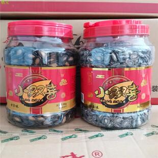 小双喜西瓜子咸香味500g桶装黑瓜子福建闽南特产古早味瓜子年货