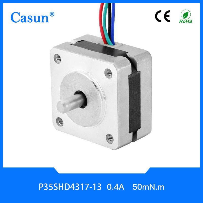 35步进电机14HS08-0404S福得Nema14两相混合式电机微型直流小马达