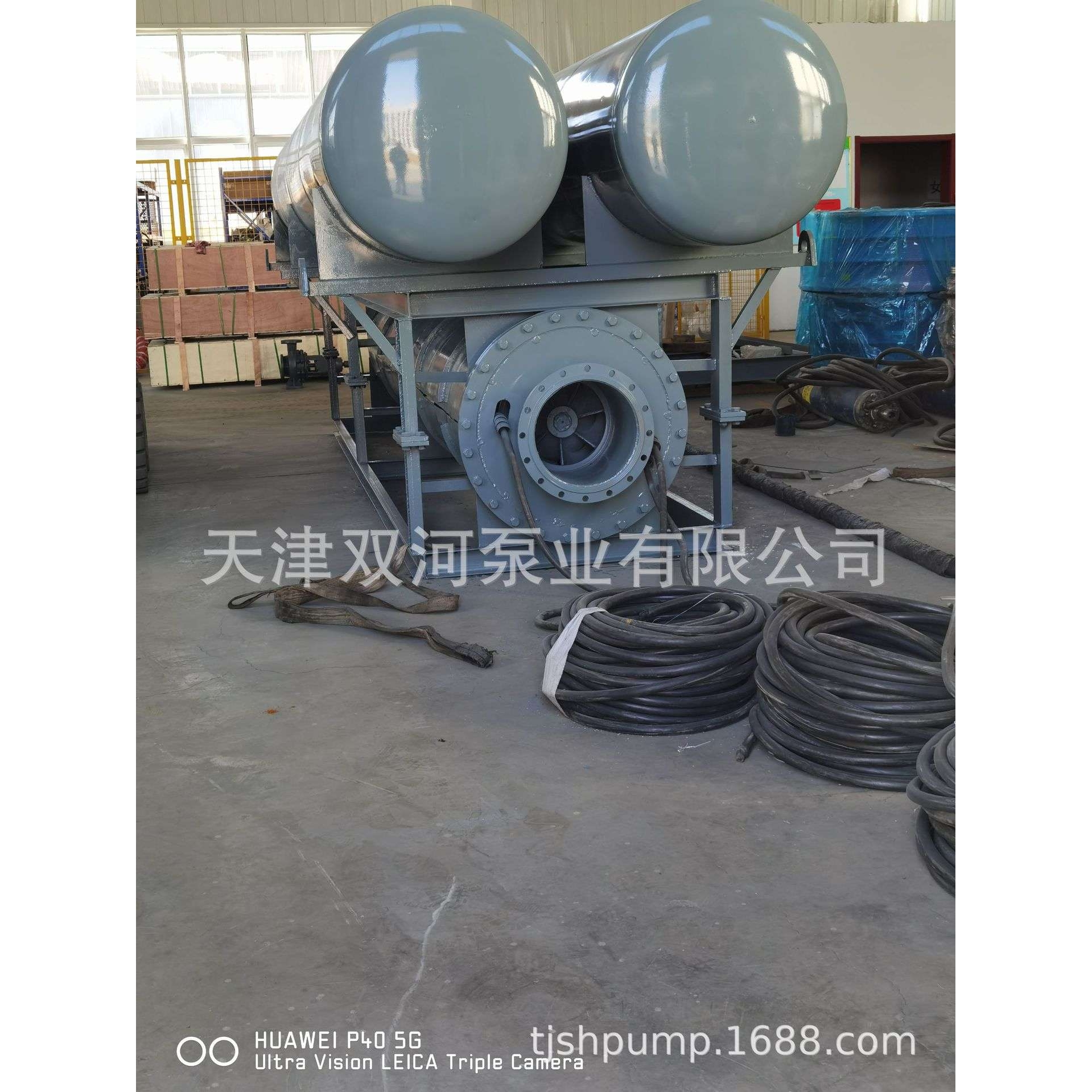 500QZB轴流泵 浮筒式潜水轴流泵 应急排水2000方潜水泵