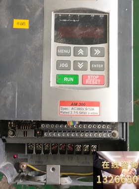 极速安帮信变频器拆机v,通电不显示包模块好220元