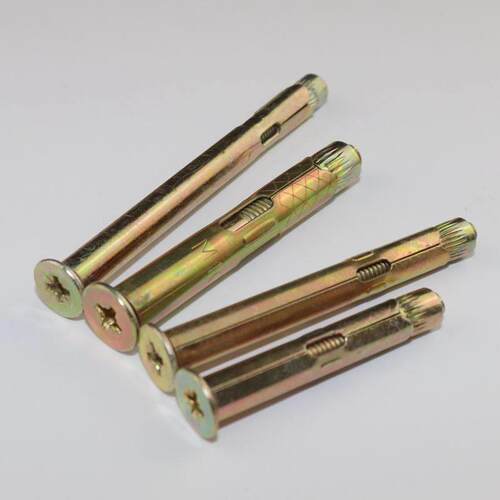 新品内蓬胀平头h机丝内爆 平头沉头十字内膨胀螺丝M6M8M10隐形膨