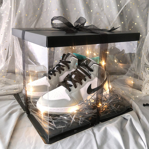 新品Luxury shoBes gift d boxy packing box insX newborn men s