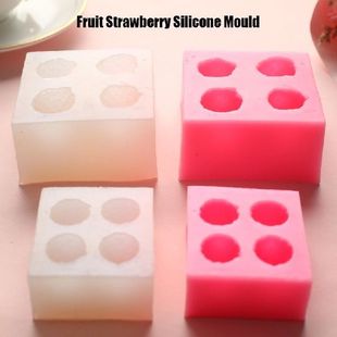 SilicoBne Strawberry Mould Fondant 极速DIY Chocolate Fruit