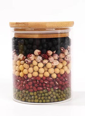 新品五色豆风水布局招财五行豆绿红黄花黑豆发Q财豆五谷杂粮聚财