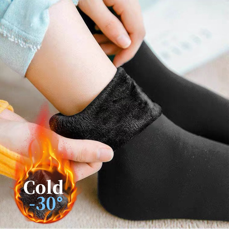 新品al Solid Colkor Sock Wool Cashmere Home Snow Boots Floor