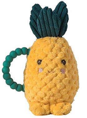 极速Maryc Meyer Teether Baby Rattle  6-Inches  Sweetie Pinea