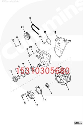 新品鼎盛重工PY220M平地机康明斯配件皮带152692 178Z673零件