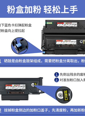 极速适用奔图dTL-435墨盒DL-435鼓架P3365DN硒鼓P3385DN粉盒PANTU