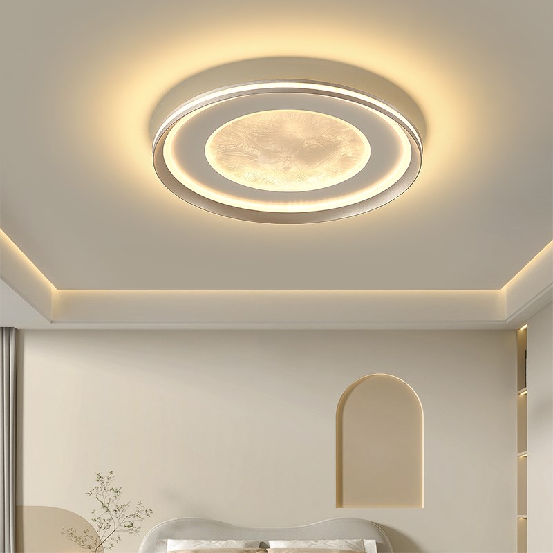 网红现代新款简约主卧室灯具北欧轻奢大气房间客厅书房led吸顶灯