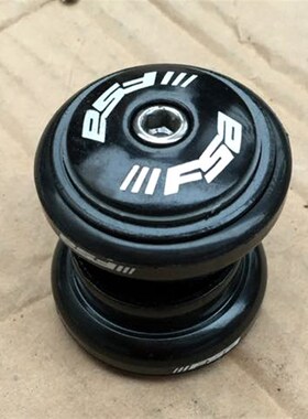 台湾原装 34mm外置无牙珠架自y行车头碗组 286前叉用 带花心 黑色