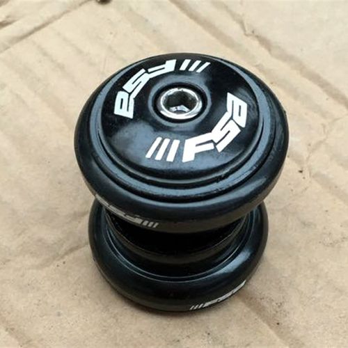 台湾原装 34mm外置无牙珠架自y行车头碗组 286前叉用 带花心 黑色