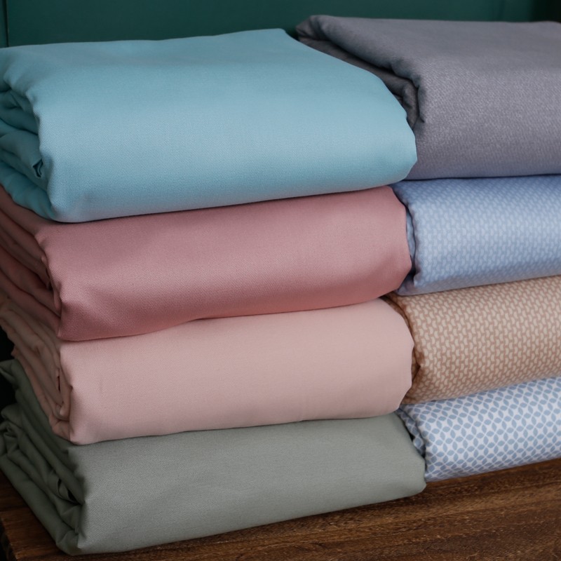 外贸尾单纯棉加厚磨毛床单单件简约纯色冬季保暖全棉单双人被单