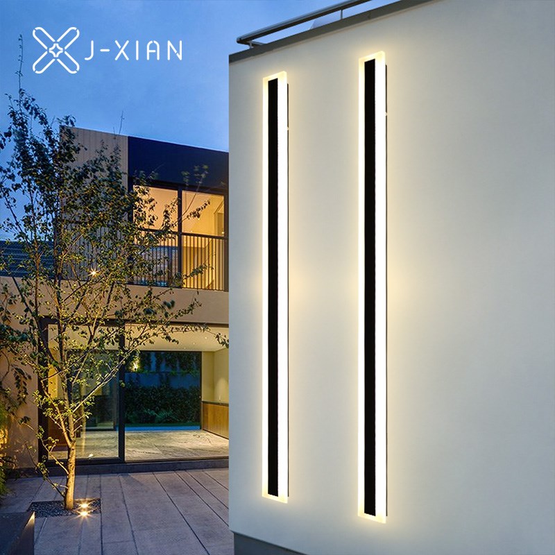 太能阳户外极简长条壁灯围墙灯室外灯装饰灯洗墙灯别墅景观庭院灯