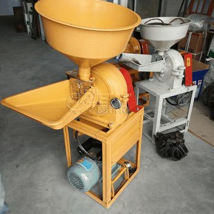 茶籽松子橡子齿i盘式磨粉机 磨坊用五谷杂粮粗碎机 一风摧磨面机