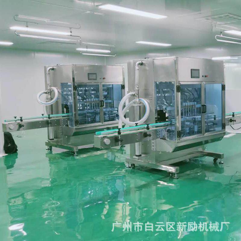 定制全自动 6头膏妆体液DL-GZJ6体灌装机 化品洗衣液 洗发 水日化