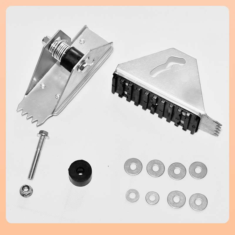 伸缩梯子配件大全人字升降梯弹簧扣梅花盘扣拉绳挂钩滑轮两用梯脚