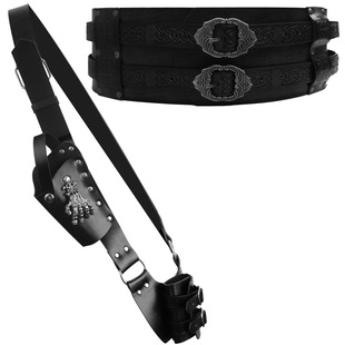 中世纪维京人文艺复兴骑士剑鞘护腕COSPLAY服饰舞台道具