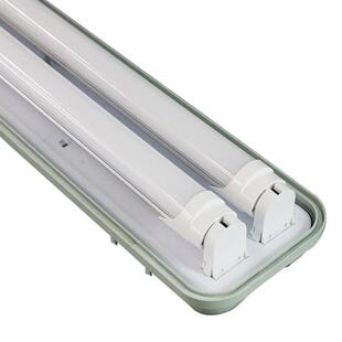 新品led灯管t8双管防潮防尘三防灯1.2米40W日光灯工厂一体化三防