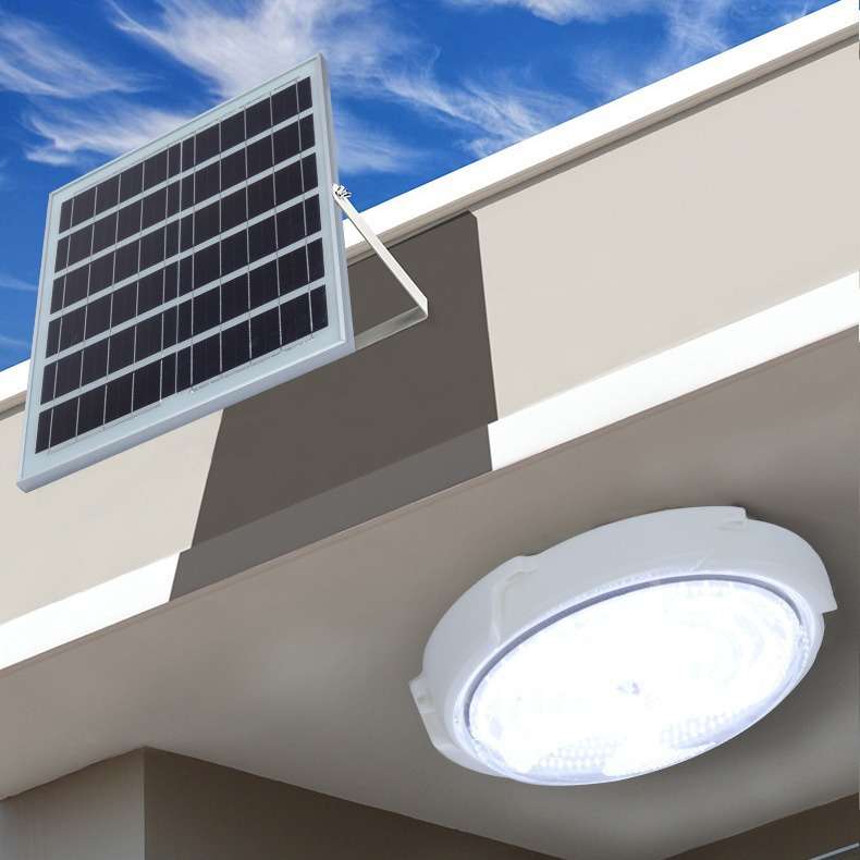 24太阳能灯家用室内卧室照明led吸顶灯客厅阳台走廊过道大门口