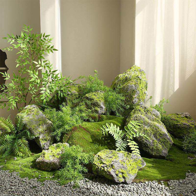 泡沫仿生石头道具造景庭院假山装饰青苔石苔藓假石头道具摆件,农机/农具/农膜,播种栽苗器/地膜机,淘宝优惠券,粉丝福利购,淘宝优惠卷