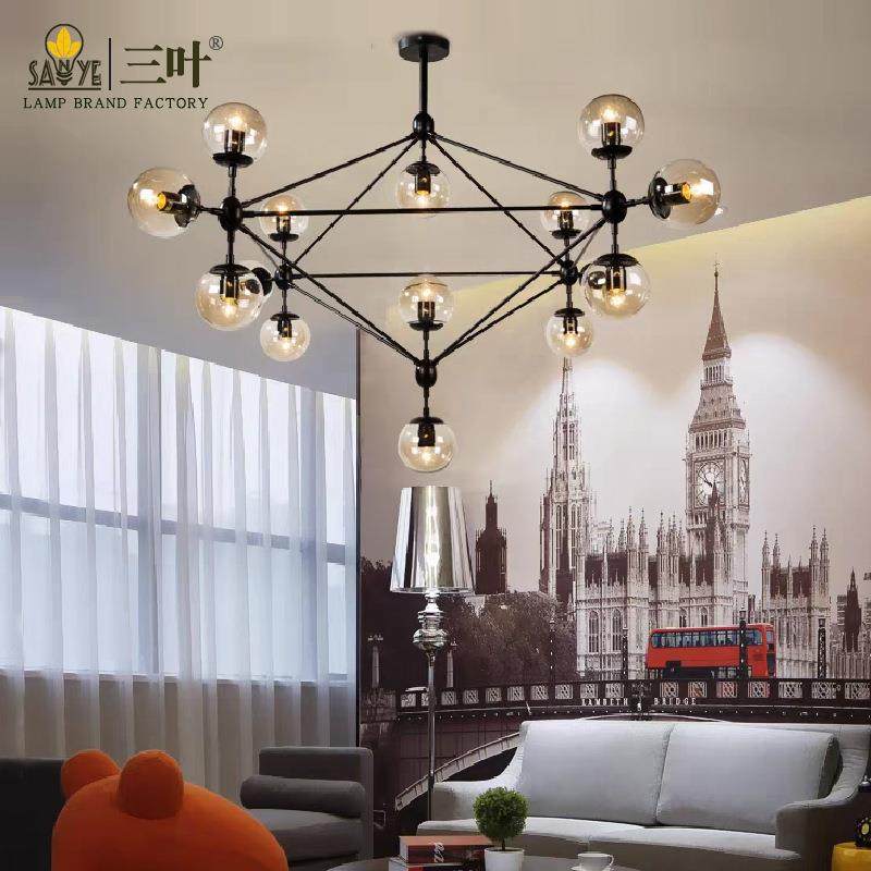 后现代吊灯北欧工业风LOFT老魔豆创意复古分子灯玻璃圆球魔豆吊灯,农机/农具/农膜,播种栽苗器/地膜机,淘宝优惠券,粉丝福利购,淘宝优惠卷