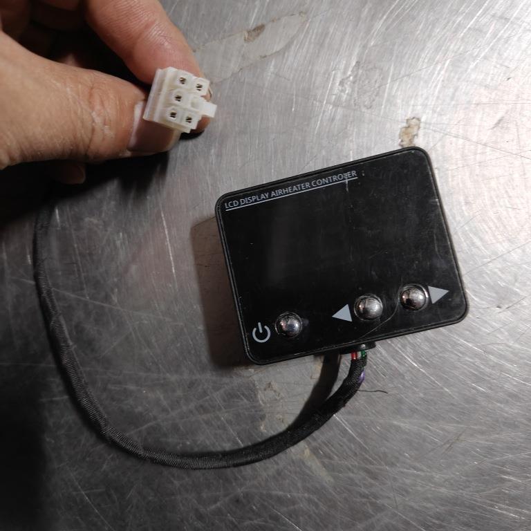 Y柴暖开关气暖开关驻车加热器开关六插五线液晶开关