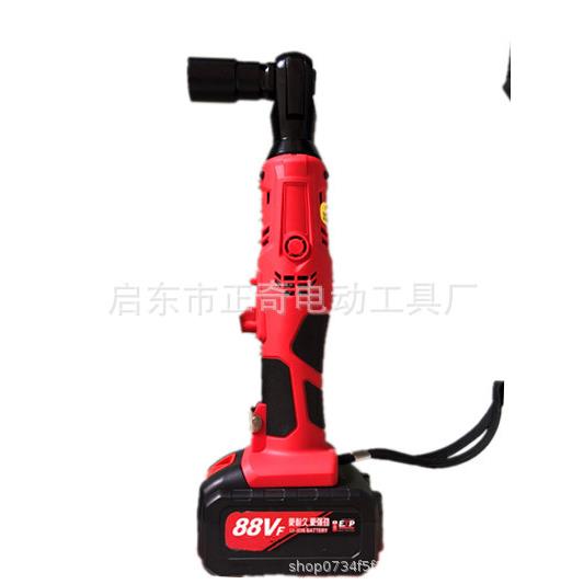 88V 90度角大功率向正反转电动扳手棘轮充电式扳手锂电舞台桁架