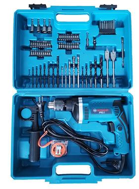 1630套装 博顺冲击钻套装 220V 高功率冲击钻，配多种类型钻头