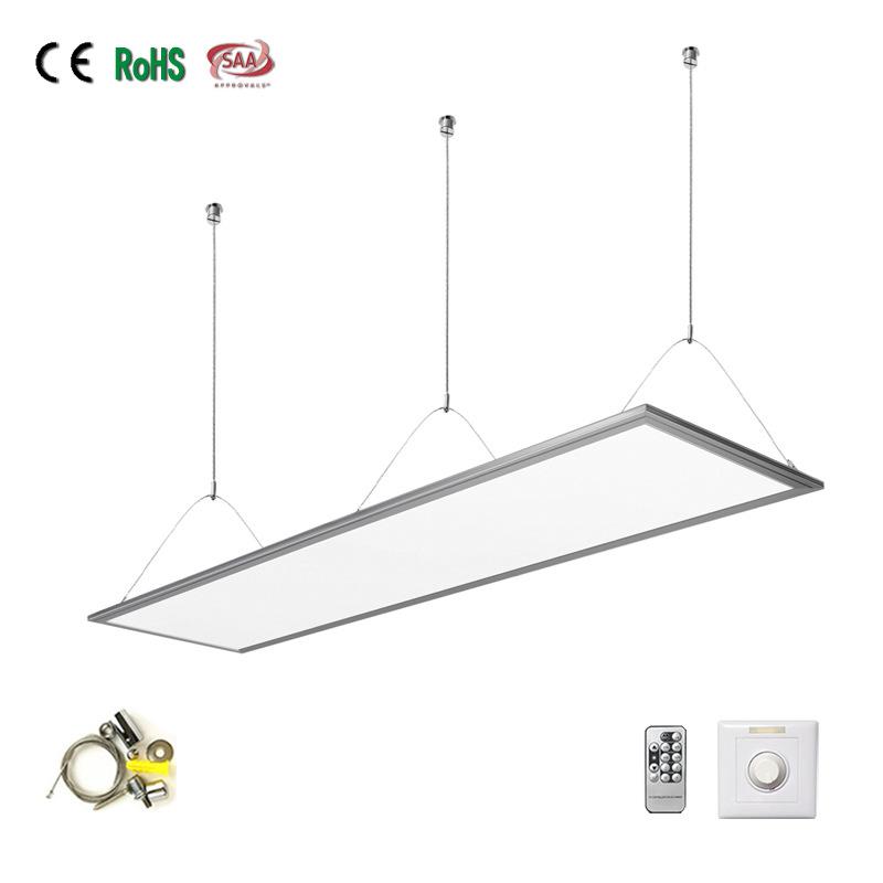0-10V调光led面板灯30x120可吊装led平板灯36W40W可调亮度平板灯
