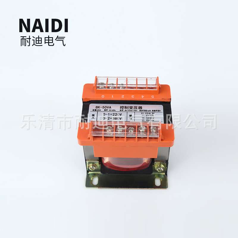 BK-50VA 0-220V-380V/0-6.3V-12V-24V-36V 低频控制变压器