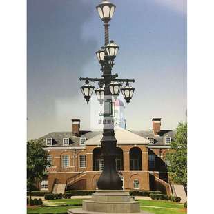庭院灯 铝灯铸铝压花景观灯 庭院广场小区 桥头别墅喷泉庭院灯