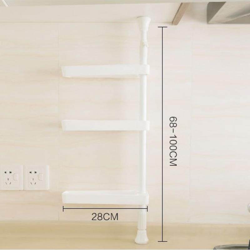 顶天立地免钉免打孔伸缩可旋转厨房调料浴室置物架收纳架珏沁,农机/农具/农膜,播种栽苗器/地膜机,淘宝优惠券,粉丝福利购,淘宝优惠卷