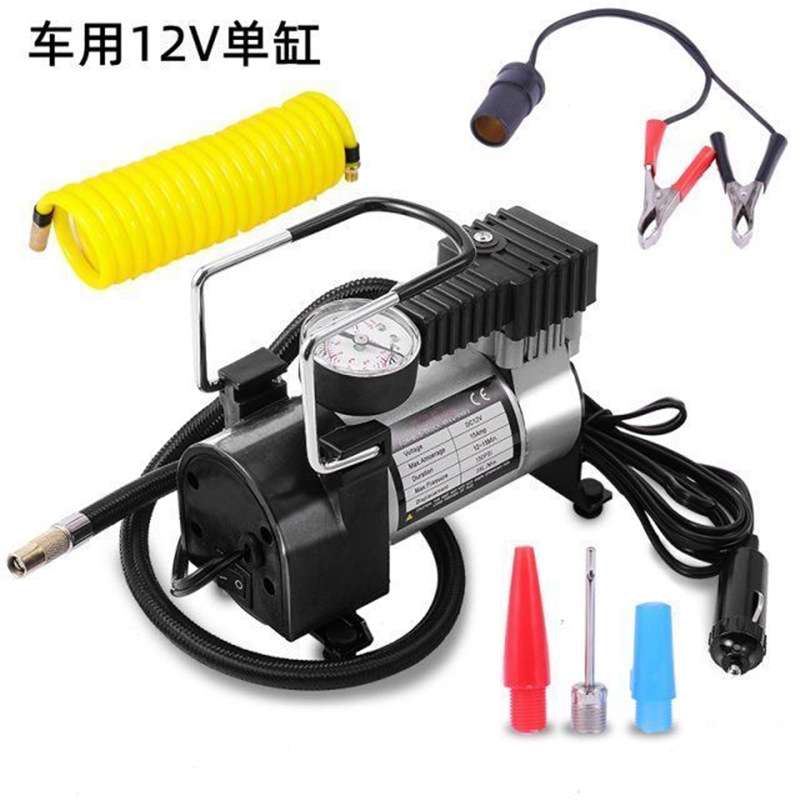 多多12迷你空压机高压小型220v电动充气泵车载汽车用打气泵D