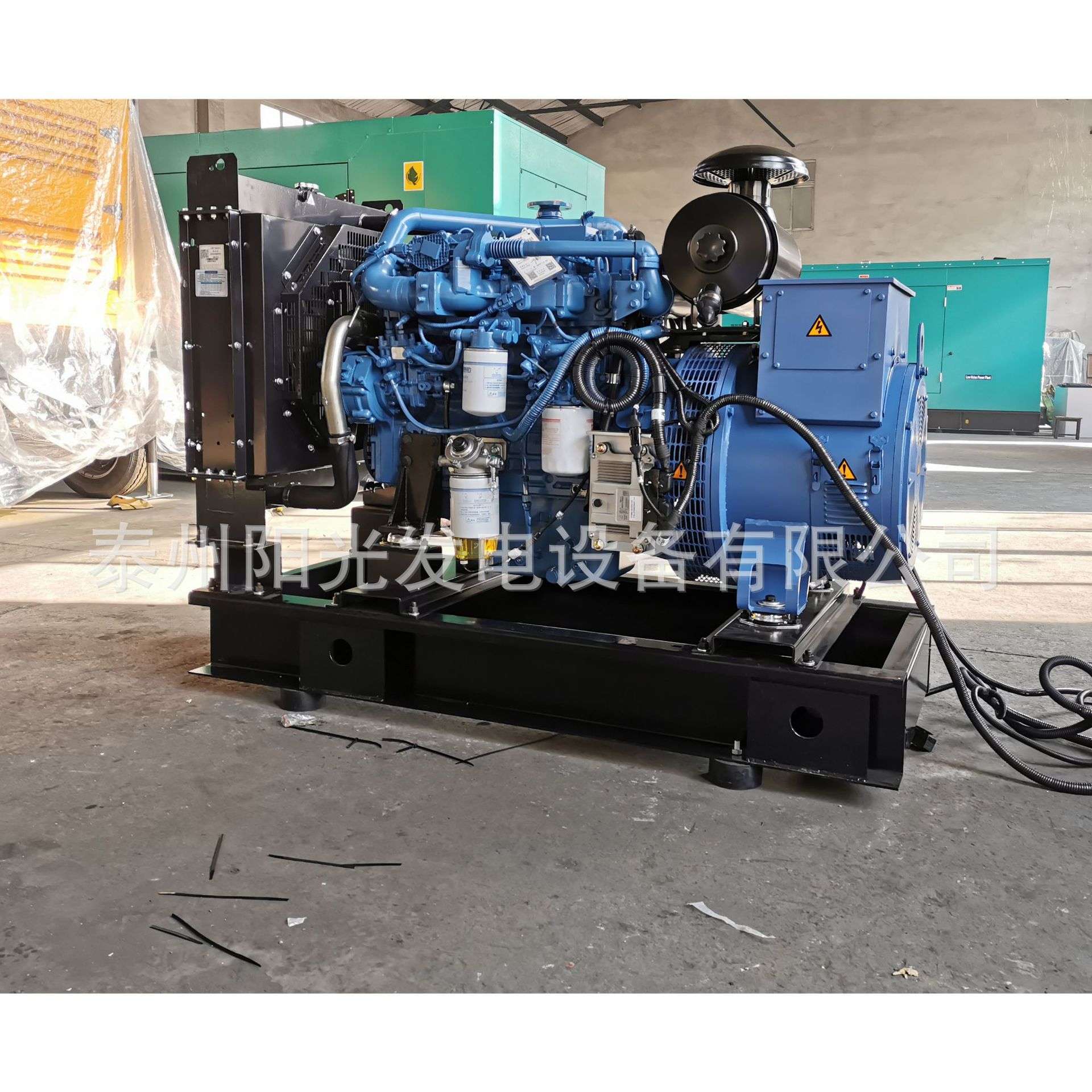 小功率80KVA 64KW玉柴国三YC4D105-D34 柴油发电机组三相四线