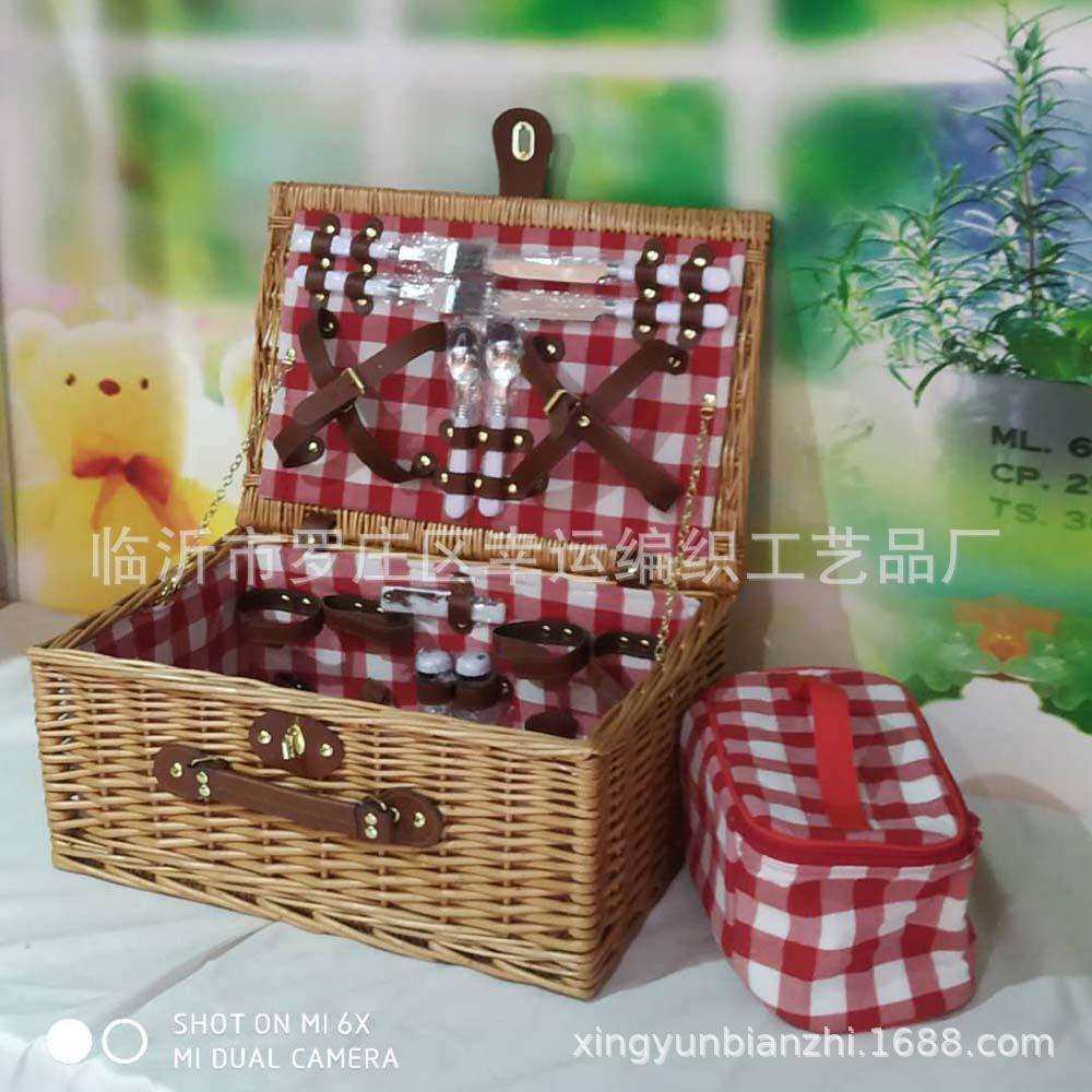 2020年新款藤编柳编野餐篮 四人份户外野营篮子带保温袋,农机/农具/农膜,播种栽苗器/地膜机,淘宝优惠券,粉丝福利购,淘宝优惠卷