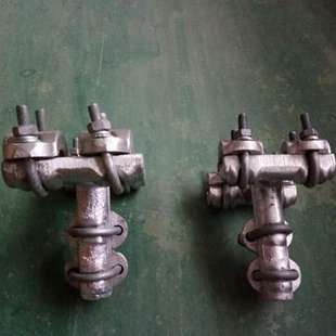 400螺栓型双导线双引下线铝合金线夹生产厂家 1440N 河北TLS