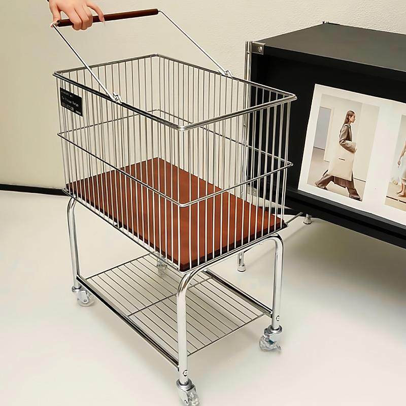 中古风脏衣篓可移动家用卫生间浴室高颜值脏衣篮衣服小推车置物架,农机/农具/农膜,播种栽苗器/地膜机,淘宝优惠券,粉丝福利购,淘宝优惠卷