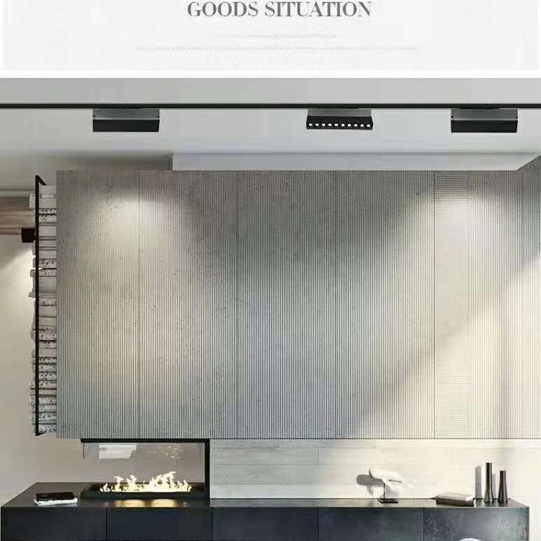 LED磁吸式轨道灯 博物馆画廊橱窗展示灯5*2W 10*2w四线轨道灯
