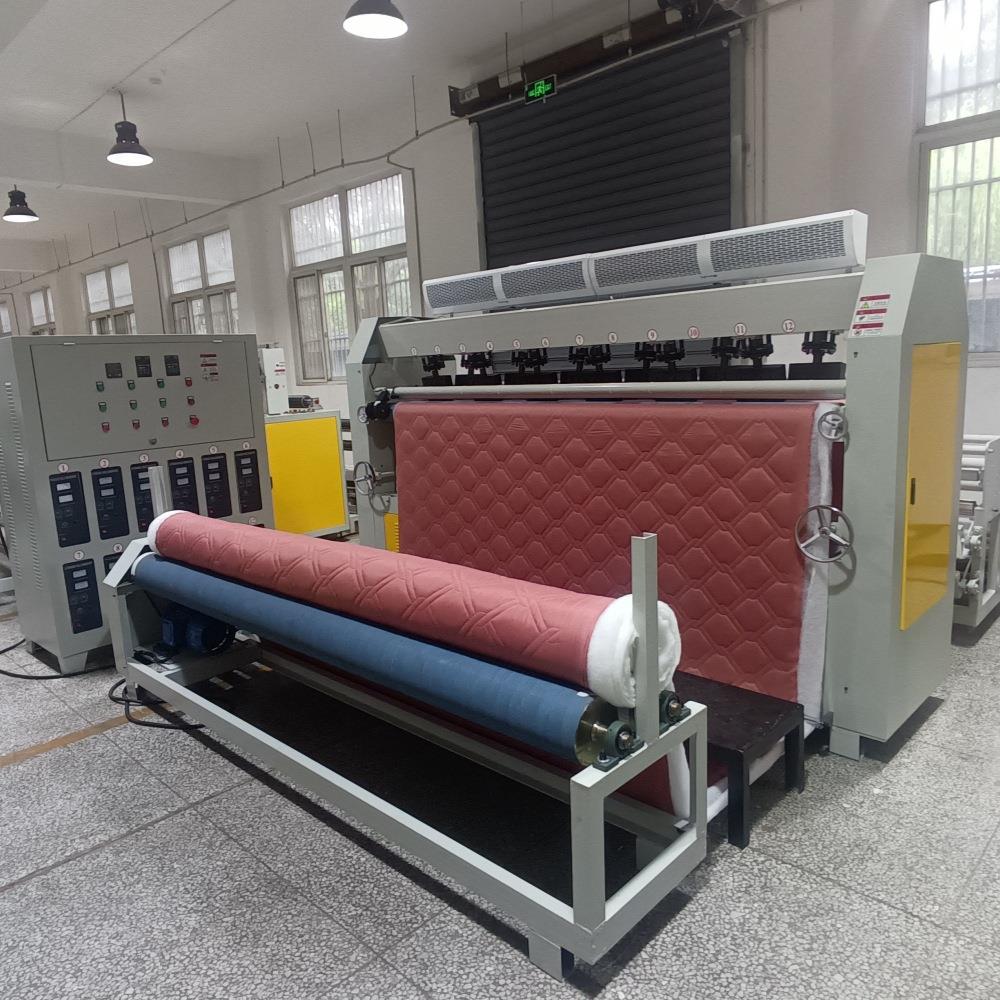 超声波压花机服装棉被复合机超夏天凉被挡风被机复合压花机