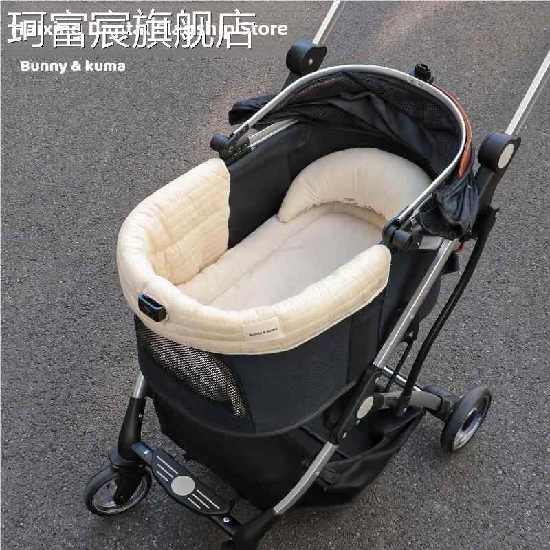 珂富宸宠物推 车 边缘垫加升级款长三防内里磁铁抓耐磨防脏巾垫子棉布件套摆件饰品床笠拉车盖布