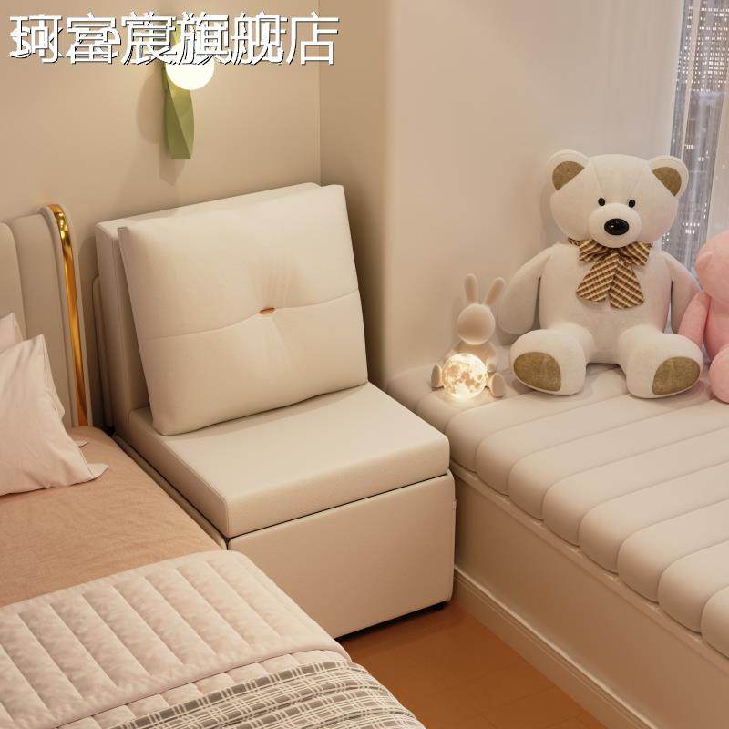 珂富宸折叠拼接床卧室床边扩宽神器加宽侧边软包儿童床铁艺拼接大人可睡摆件饰品床笠拉车盖布