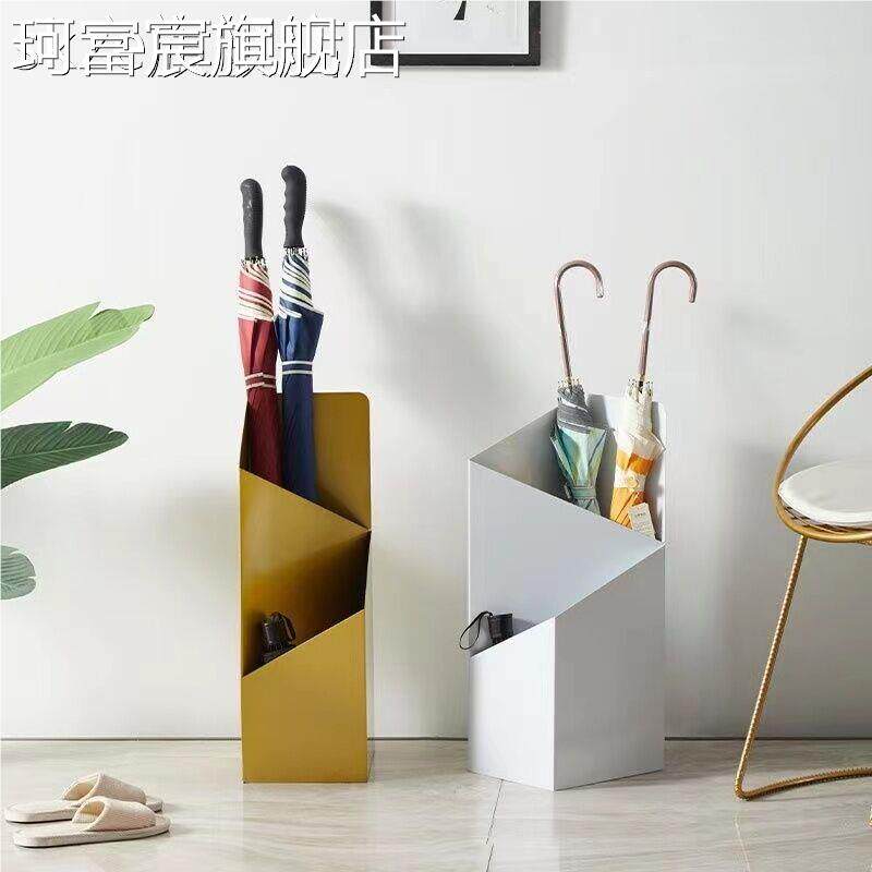 珂富宸创意款北欧家新用伞雨伞 架 现代简约设计师 架 门收厅放雨伞的纳 架 子摆件饰品床笠拉车盖布